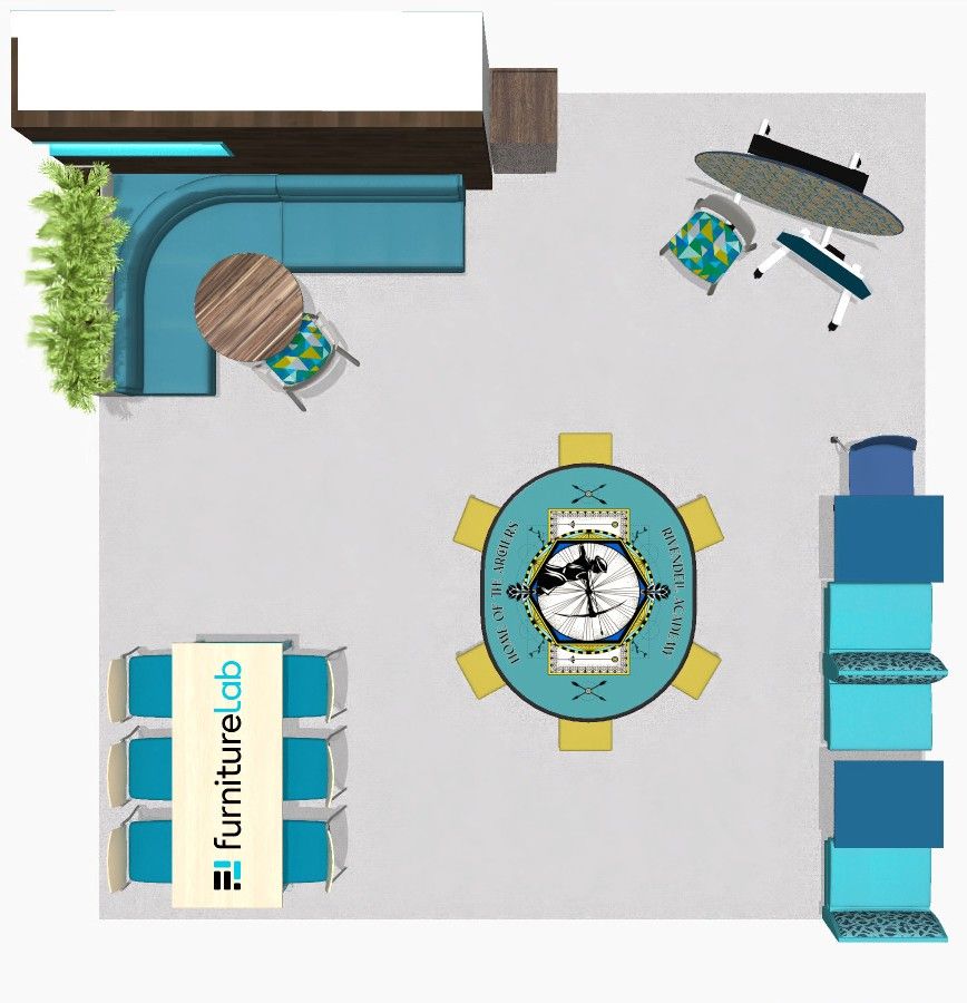 EDspaces 2025 floor plan - Booth 2347