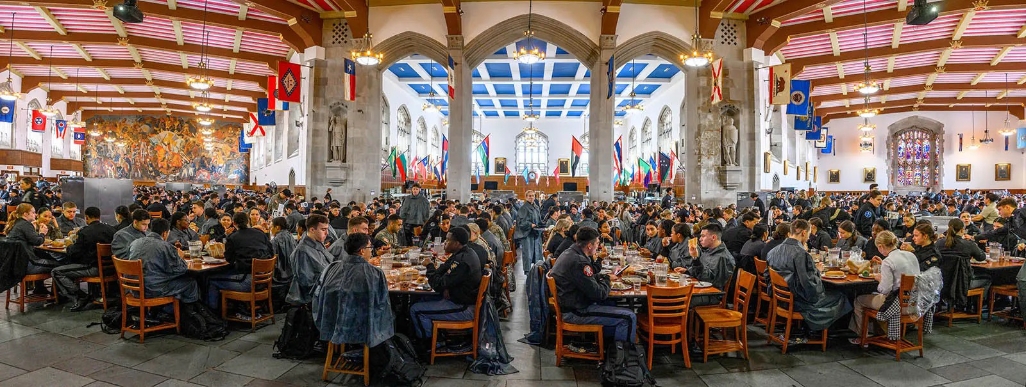 Military Furniture for West Point Military Academy Mess Hall Dining ...