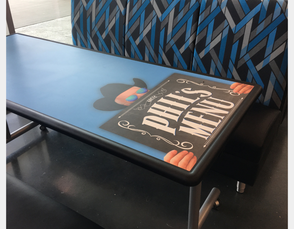 Graphic design tops inject humor into your space