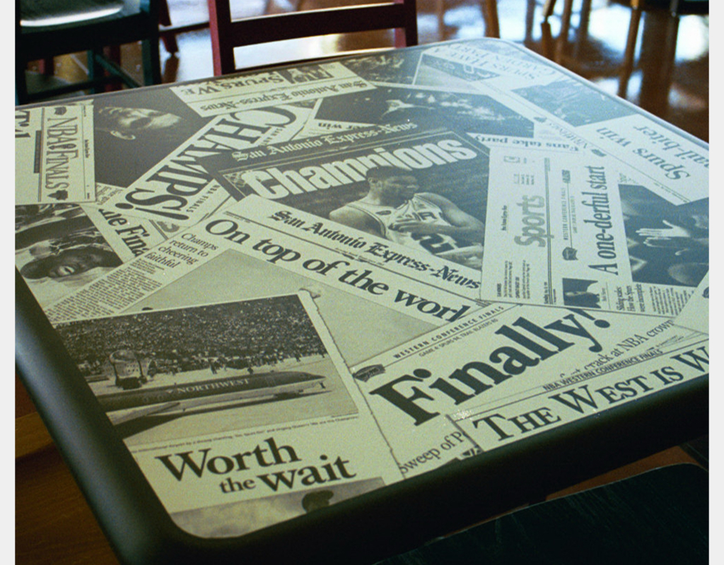 Memorabilia tops mark an exciting milestone