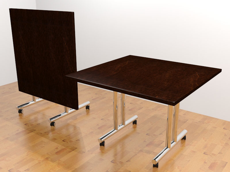 Black Wrinkle with Casters, Nester Kit & Flip Mechanism