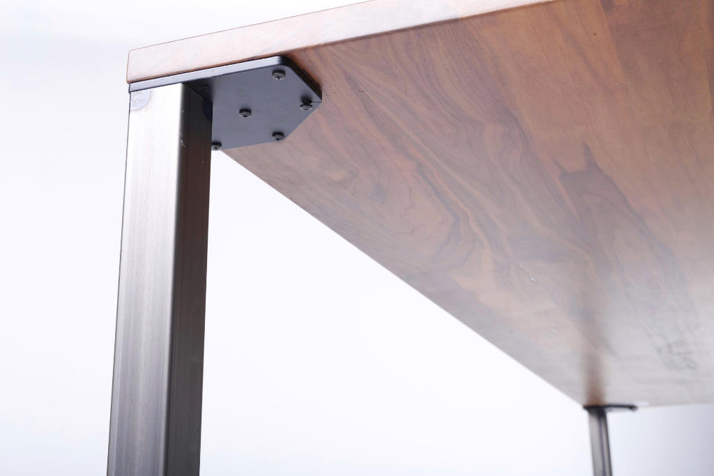 Corner plate upgrade, Clear Coat (shows weld marks)