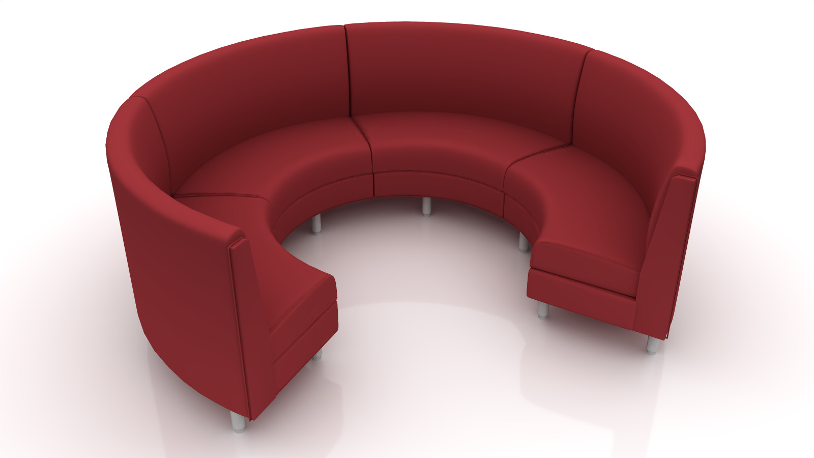 Curved Booth