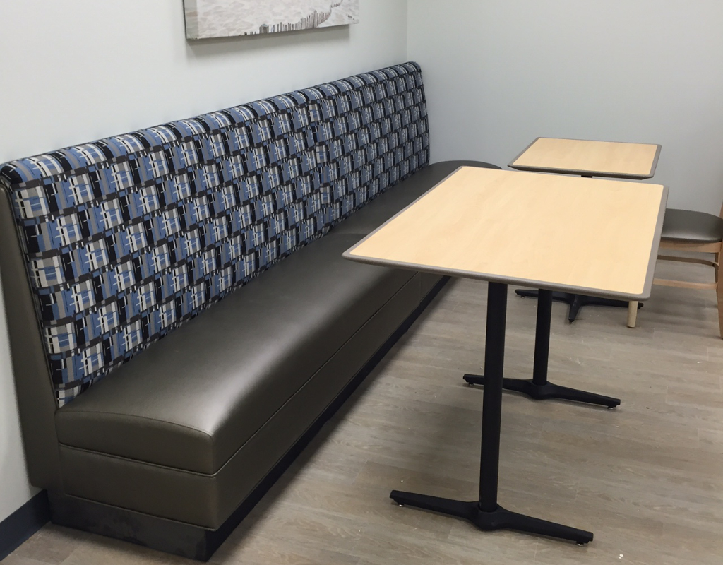 Black Wrinkle Table Base: Kernersville VA Health Care Center