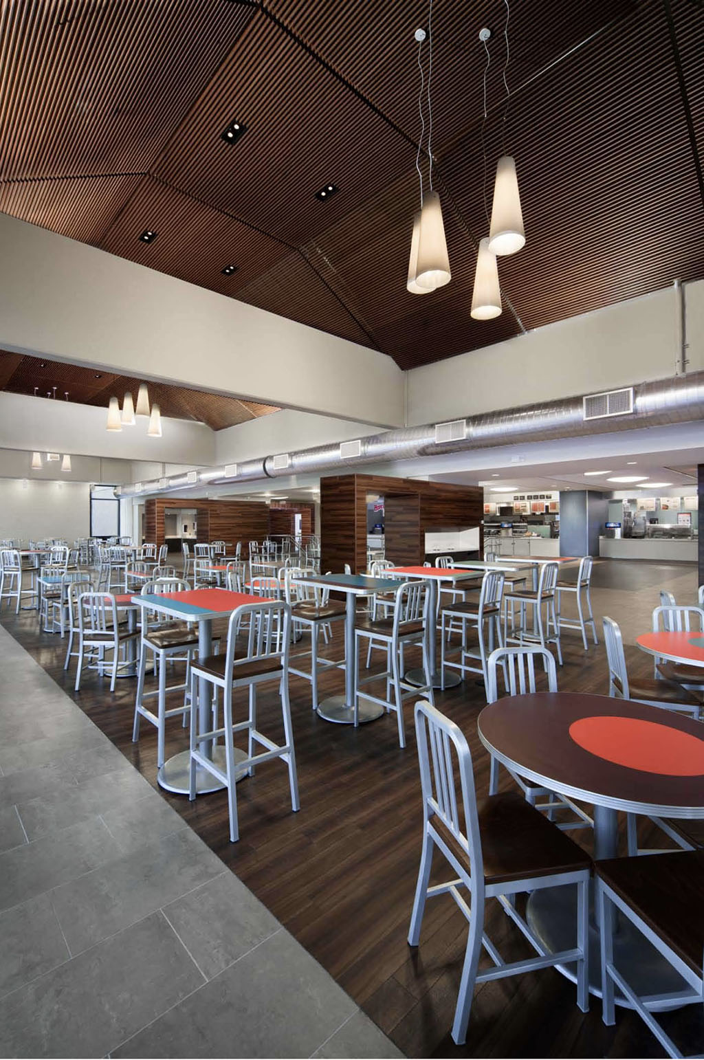 Table Top with Custom Graphic Laminate: Stony Brook University