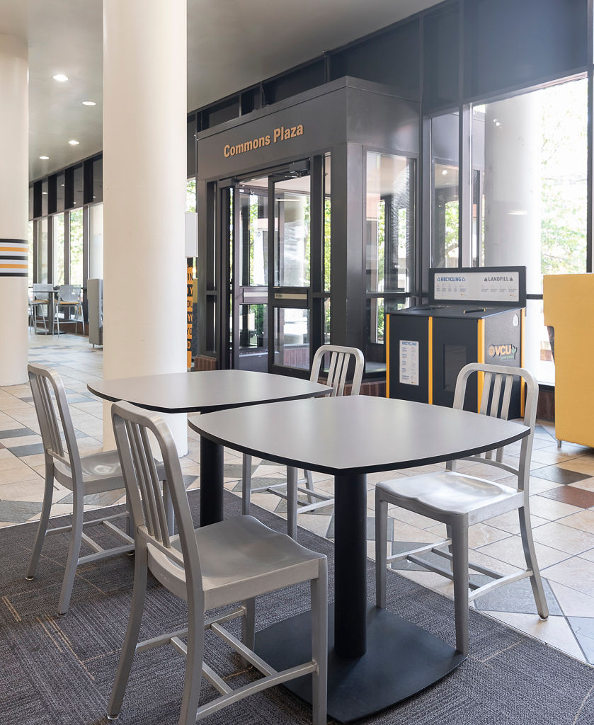 EnduraCore on Metro Base: Bowed shapes; Deco Infinity Seating