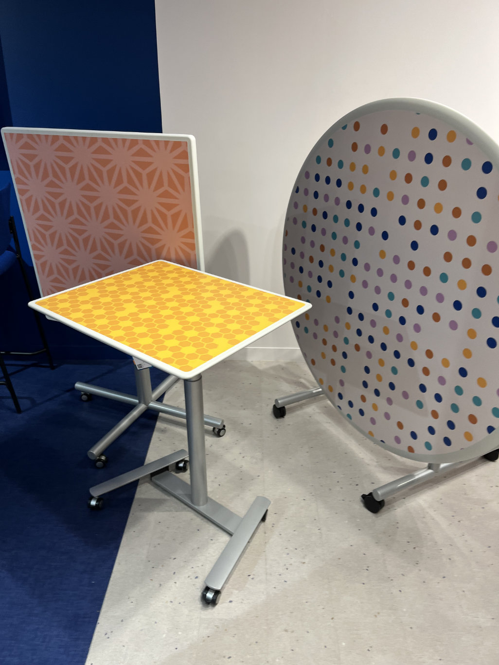 Various OpenStudio Patterns on NeoCast tops, Horizon and Rambler Bases