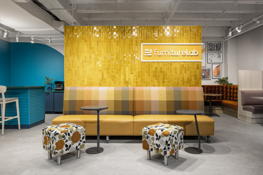 Venus Booth on Casters, Venus Pods, Juno Tablebases with TrueColor Tops